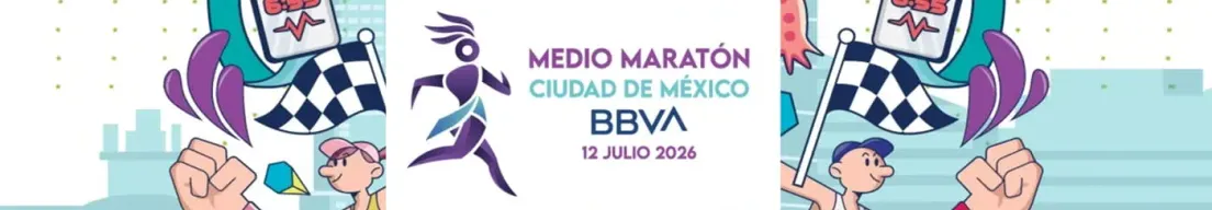 Cover photo for Medio Maratón CDMX 2026