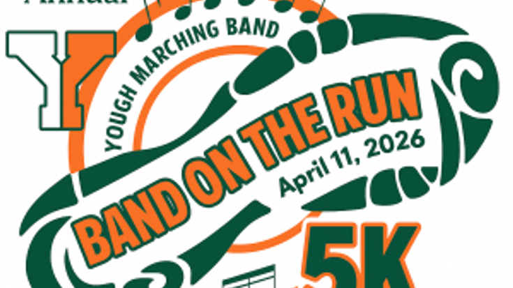 Yough Band on the Run 5k cover