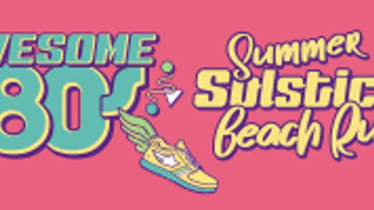 Awesome 80s Summer Solstice Beach Run presented by Moe Moon's cover