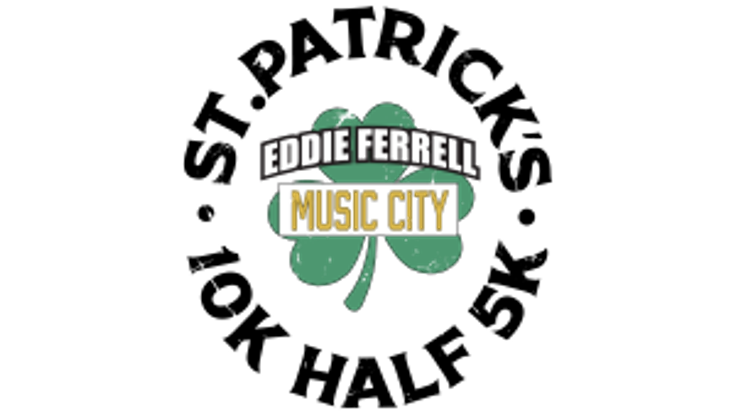 Eddie Ferrell St. Patrick's Music City Half Marathon, 10K & 5K cover