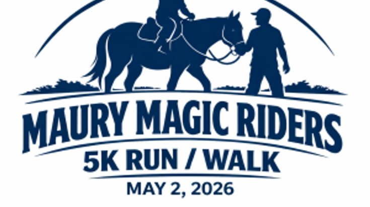 Maury Magic Riders 5k cover