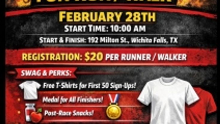 Jolly Volunteer Fire Department 5k Fun Run/Walk cover