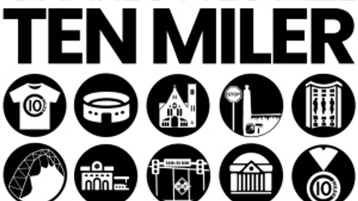 Charlottesville Ten Miler cover