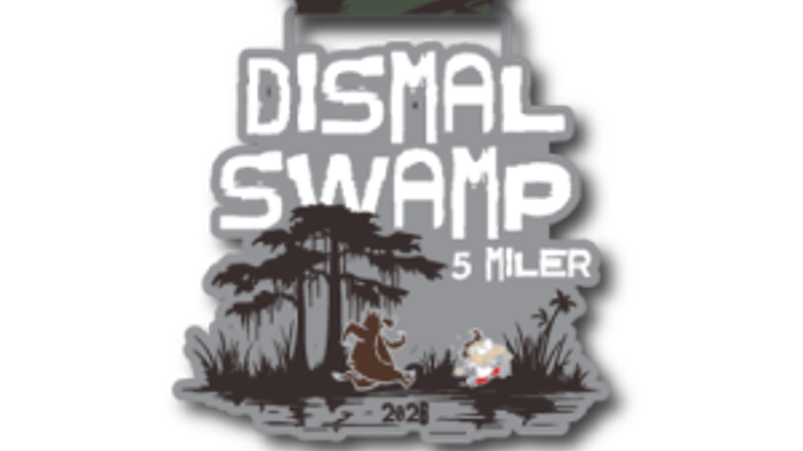 Striders Dismal Swamp 5 Miler and Kid's 1 Mile cover