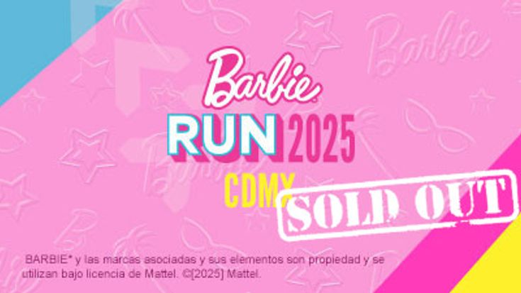 Barbie Run CDMX 2025 - AGOTADA cover
