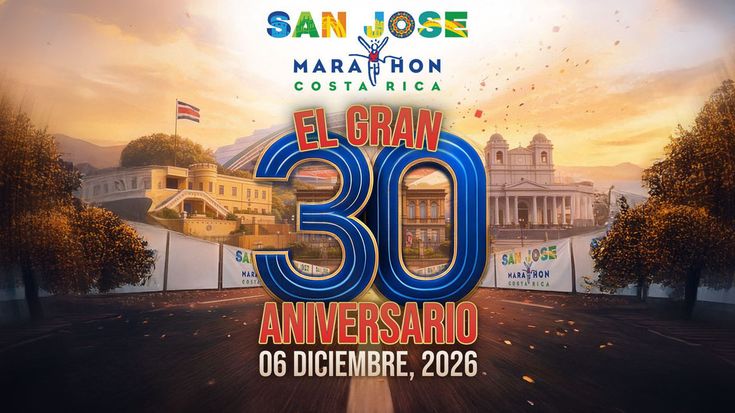 El Gran 30 Aniversario Marathon, San José, Costa Rica cover