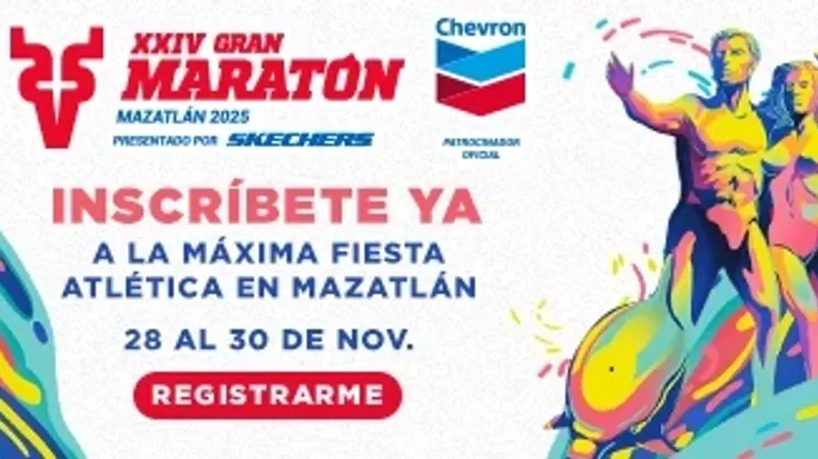 XXIV Gran Maratón Chevron Mazatlán 21K y 42K 2025 cover