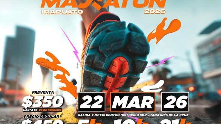 MEDIO MARATÓN IRAPUATO 2026 cover