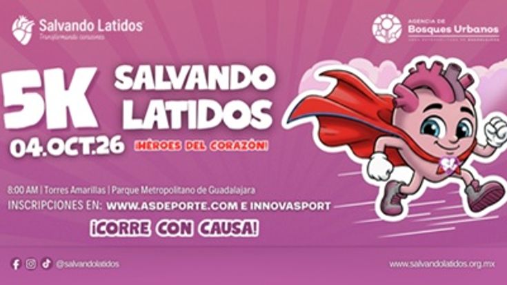 6a. Carrera Salvando Latidos Héroes del corazón 2026 cover