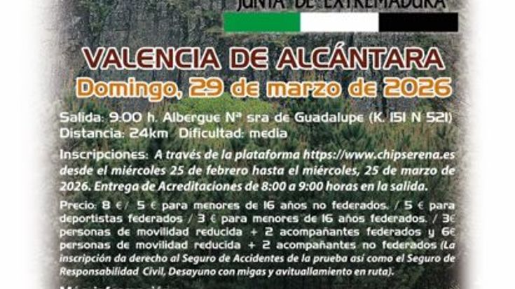 XXVI Marcha por La Raya Hispano-Lusa Transfrontera cover