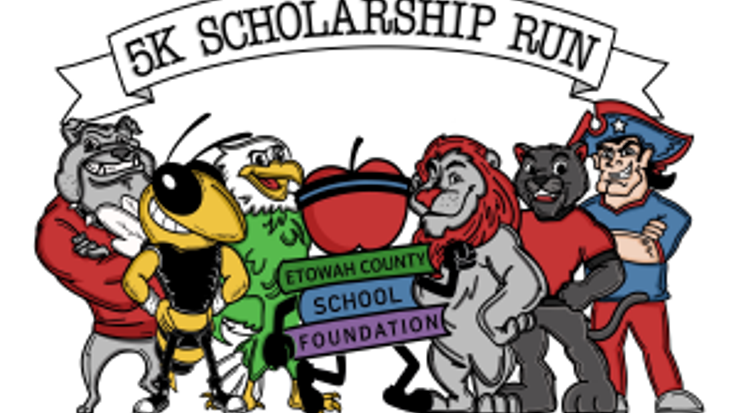 Etowah County School Foundation Student Scholarship 5K Run/Walk cover