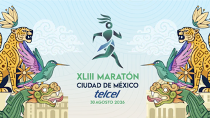 XLIII Maratón de la Ciudad de México TELCEL 2026 cover