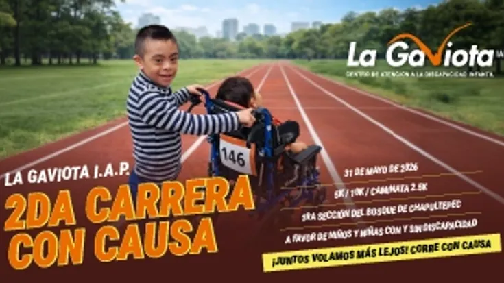 2da Carrera con Causa La Gaviota IAP 2026 cover
