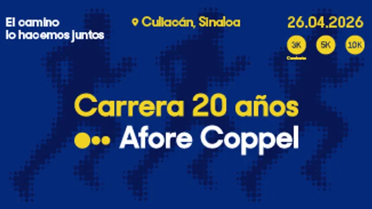 Carrera Afore Coppel Culiacán 2026 cover