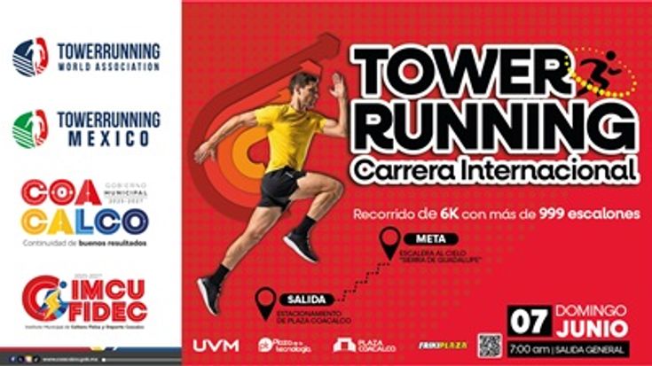 Carrera Tower Running Trail Coacalco 2026 cover