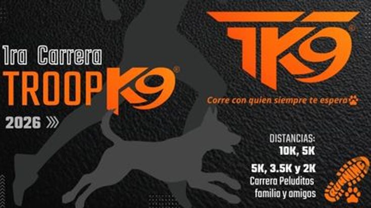 Troop K9 - 5k, 10k y Carreras con tu peludito cover