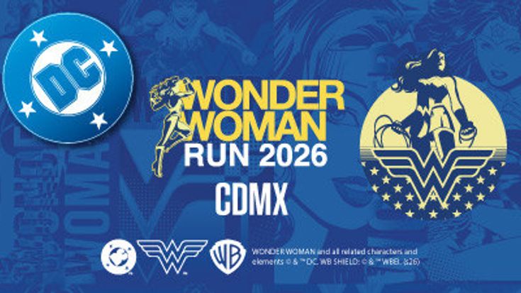 Wonder Woman Run 2026 CDMX cover