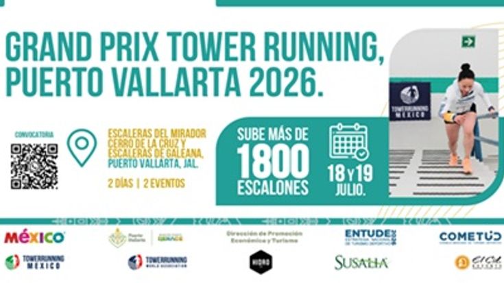 Grand Prix Tower Running, Puerto Vallarta 2026 - POSPUESTO cover