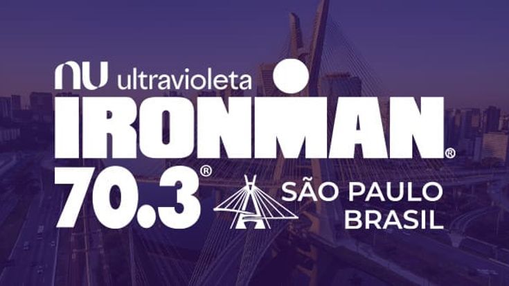 Nubank UltravioletaIRONMAN 70.3 São Paulo 2026 cover