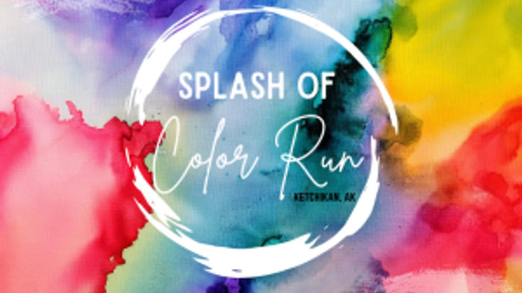 Kayhi Rotary Interact & Ketchikan Wellness Coalition - Splash of Color Fun Run/Walk cover