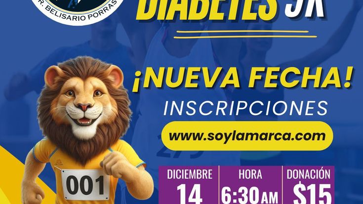 Carrera caminata contra la diabetes cover