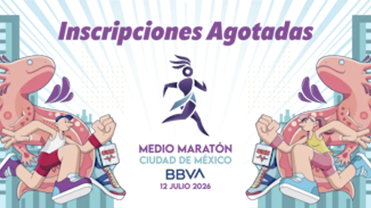 XIX Medio Maratón de la Ciudad de México BBVA 2026 cover