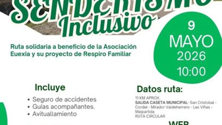 Ruta de Senderismo Inclusivo y Solidario Malpartida de Plasencia cover