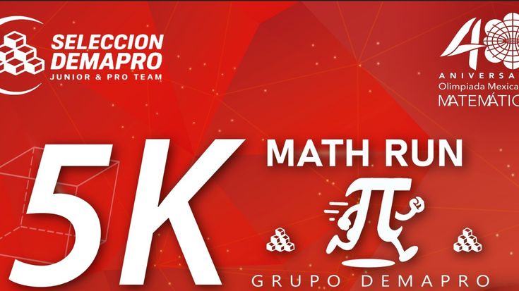 5K MATH RUN BY DEMAPRO cover