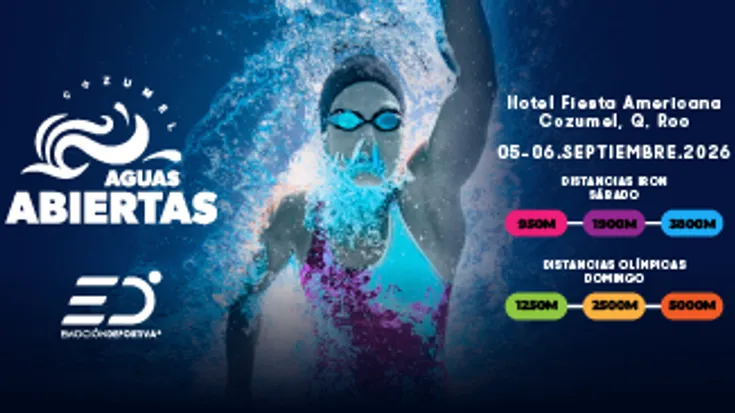 Aguas Abiertas Emoción Deportiva Cozumel 2026 cover