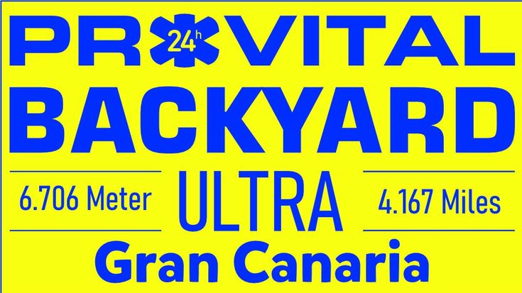 PROVITAL Backyard Ultra - Gran Canaria 2026 cover