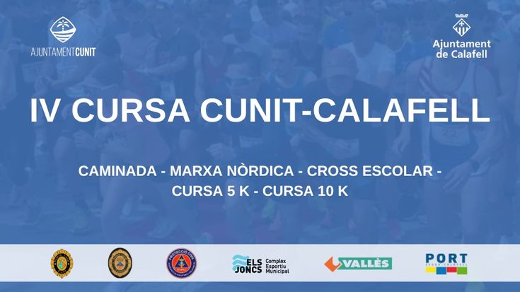 IV CURSA CUNIT CALAFELL 2026 cover
