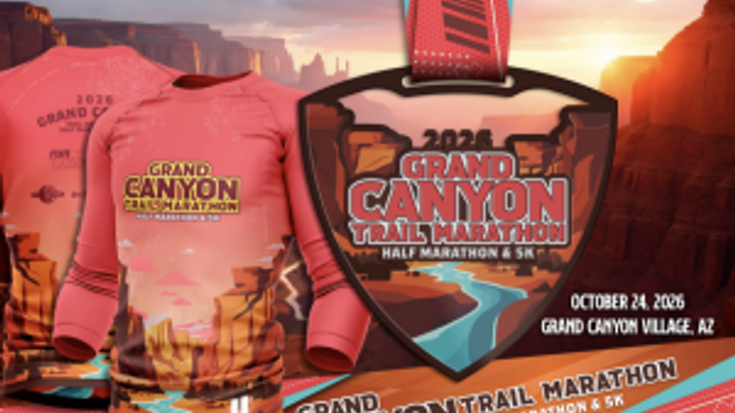 Grand Canyon Trail Marathon, Half-Marathon, & 5k Run/Walk cover