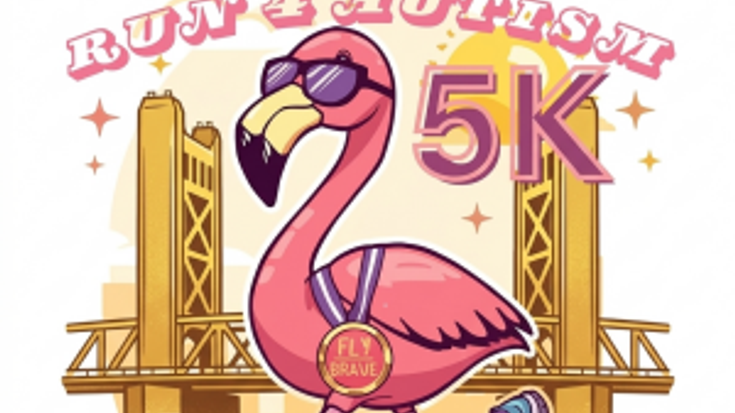 Flamingo 5K for Autism cover