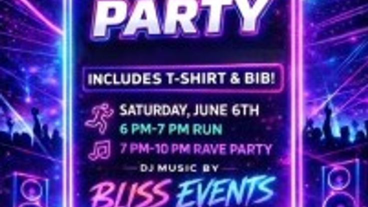 5K Run & Rave Party cover