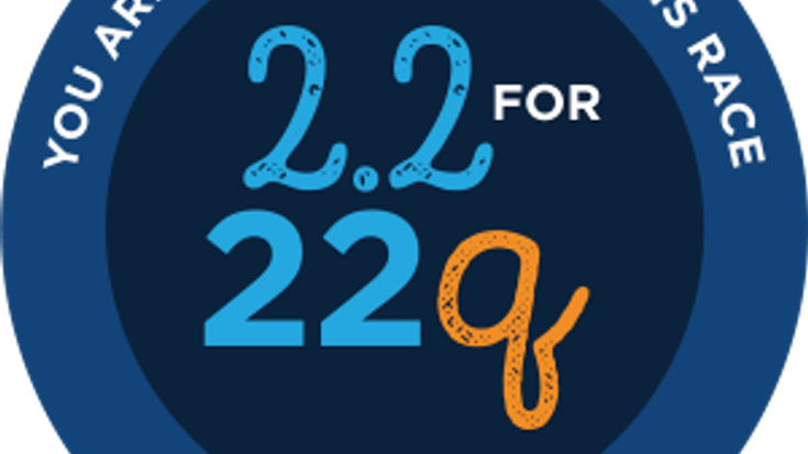 2.2 for 22q Walk/Run/Ride 2026 cover