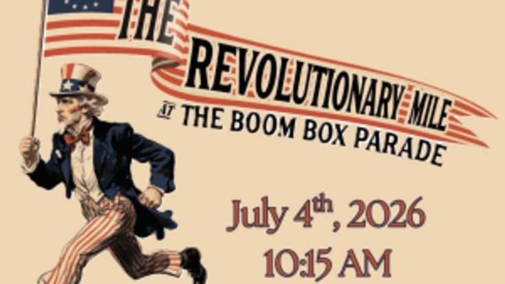The Revolutionary Mile - At the Boom Box Parade cover