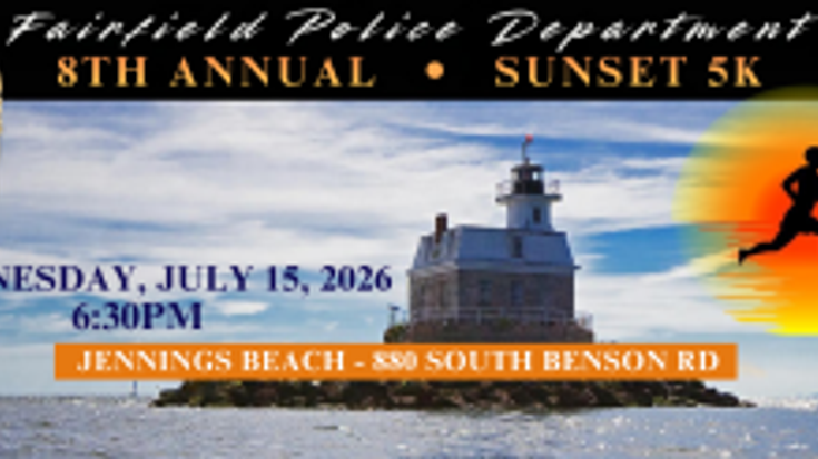 THE FAIRFIELD POLICE SUNSET 5K - Presented by Moneco Advisors cover