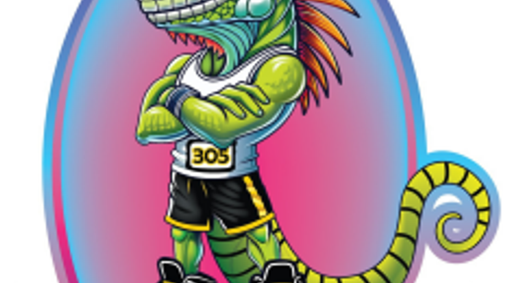 305 Iguana Man 5k cover