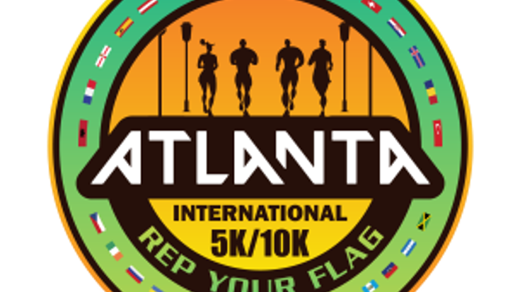 Atlanta International 5K/10K - Rep Your Flag (2nd Annual) cover