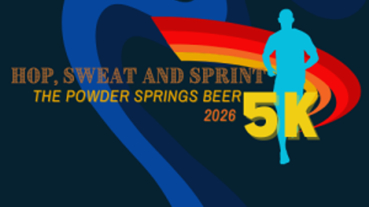 Hop, Sweat and Sprint: The Powder Springs Beer 5K cover