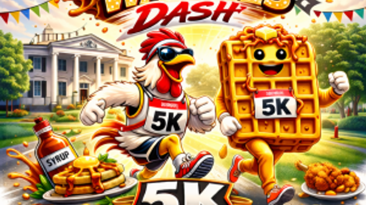 Chickamauga Chicken and Waffles 5k Dash cover