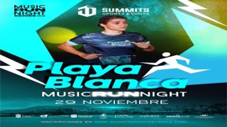 Playa Blanca Music Run Night 2025 cover