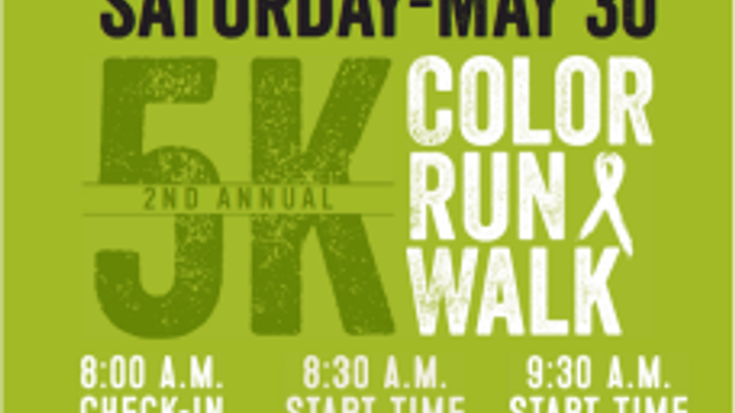 CHI Mental Health Color Run/Walk 5K cover