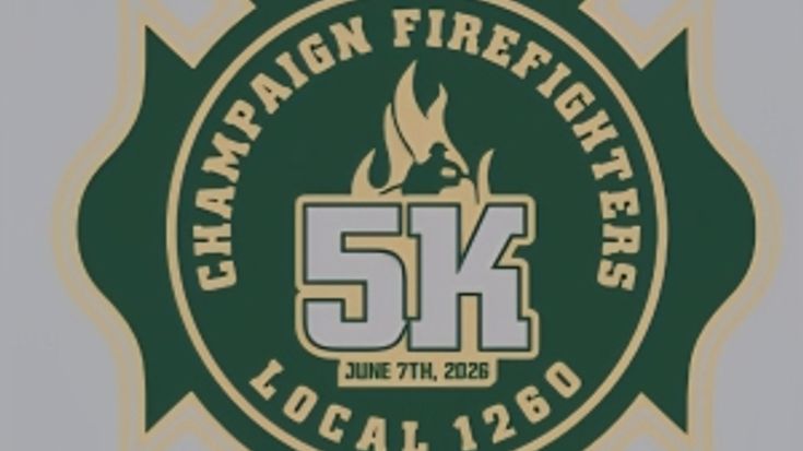 Champaign Firefighters Local 1260 5k cover
