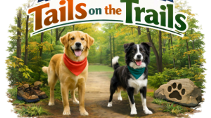 Tails on the Trails at Triangle Hills 5K and 2K Dog Run/Walk and Fun Fest cover