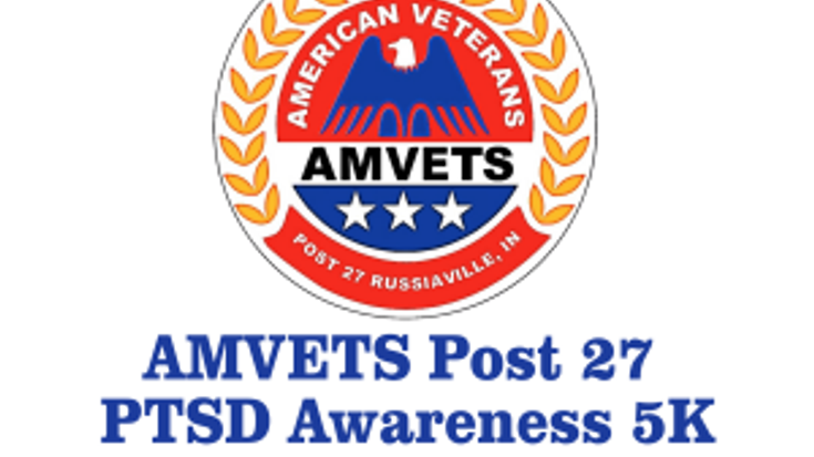 AMVETS Post 27 2nd Annual PTSD Awareness 5K Run/Walk cover