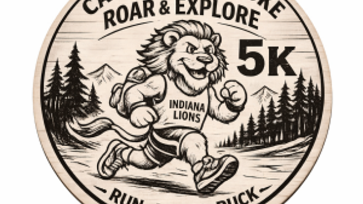 Camp Woodsmoke Roar & Explore 5K cover