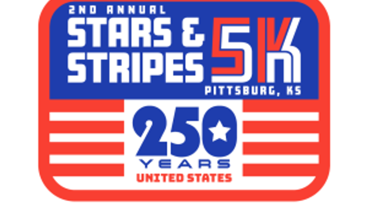 Stars and Stripes 5K - Pittsburg, KS cover