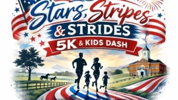 Stars, Stripes & Strides 5K cover