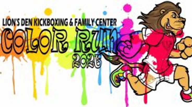 Lion's Den Kickboxing & Family Center Color Run cover